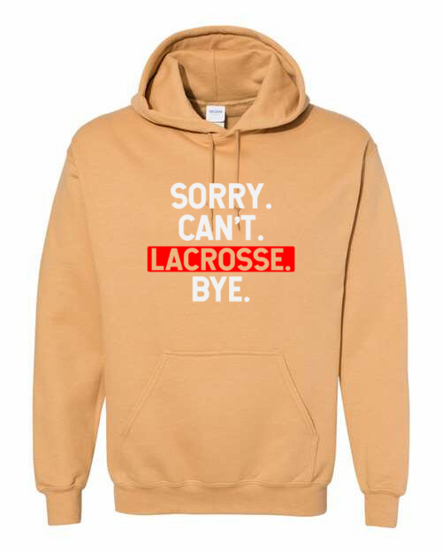 Lacrosse Hooded Sweatshirt 2- Free Shipping!