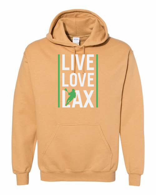 Lacrosse Hooded Sweatshirt 5- Free Shipping!