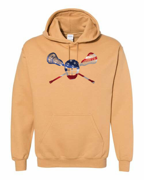 Lacrosse Hooded Sweatshirt 10- Free Shipping!