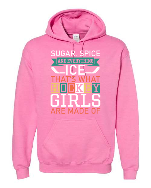 Hockey Mom Hooded Sweatshirt 5- Free Shipping!